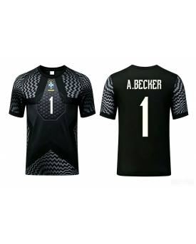 Billige Fotballdrakt Brasil Alisson Becker #1 Keeper Replika Hjemmedrakt VM 2026 Kortermet Billige Fotballdrakt Brasil Alisson Becker #1 Keeper Replika Hjemmedrakt VM 2026 Kortermet